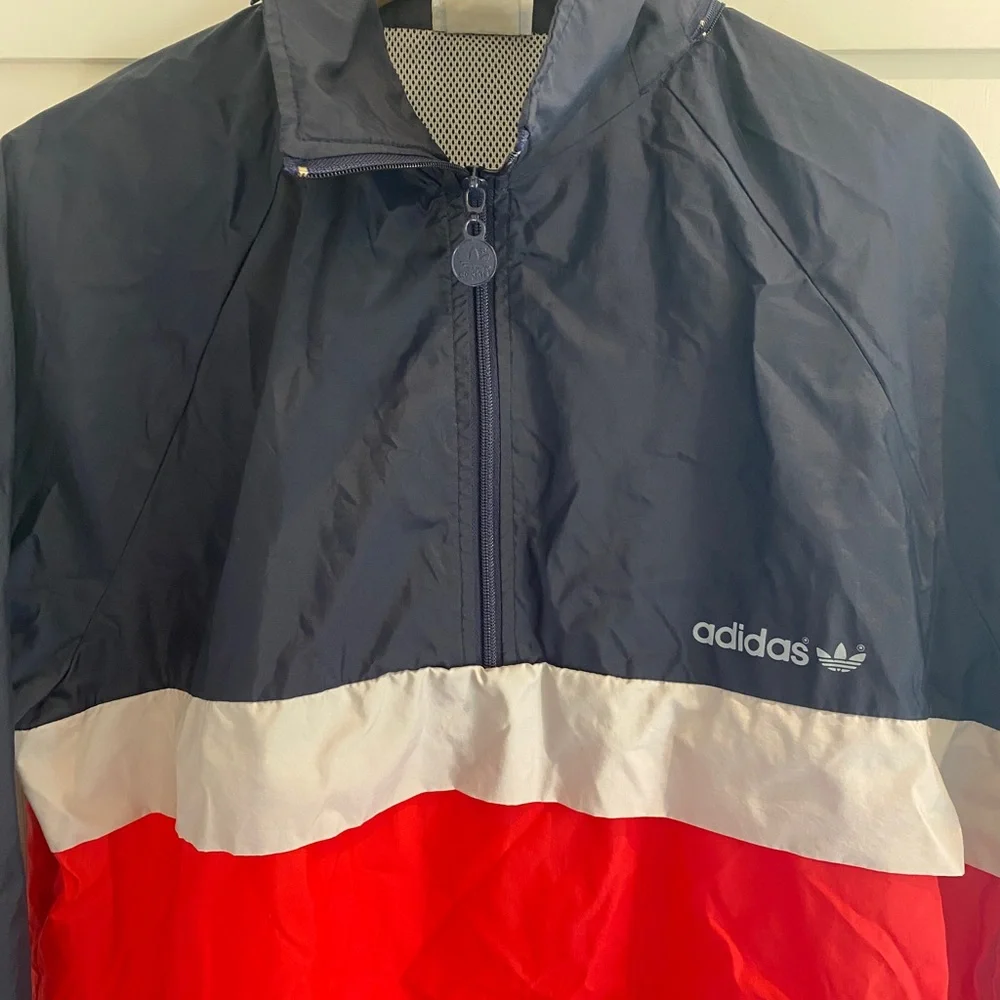 Vintage adidas anorak windbreaker